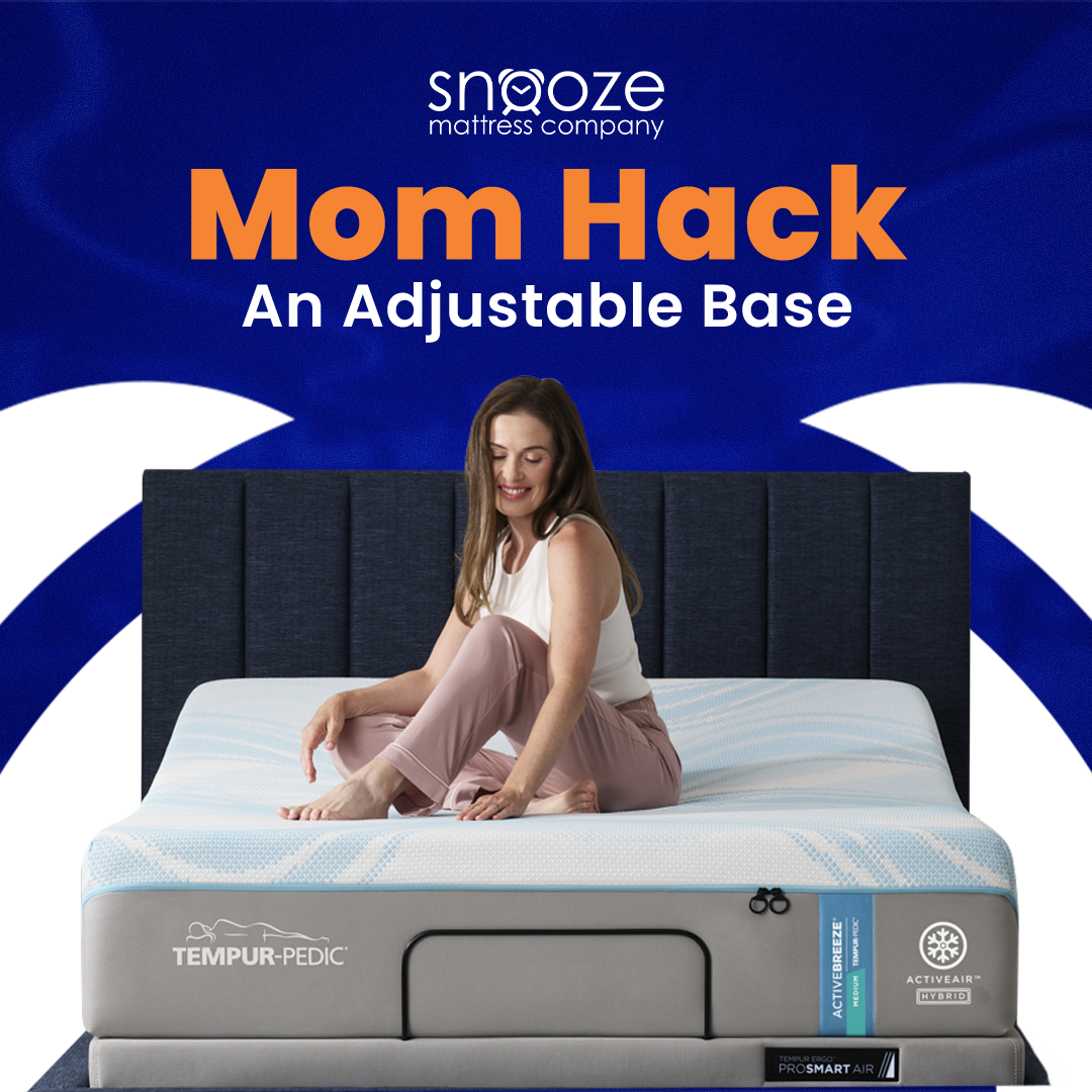The Ultimate New-Mom Hack: The Adjustable Bed Base